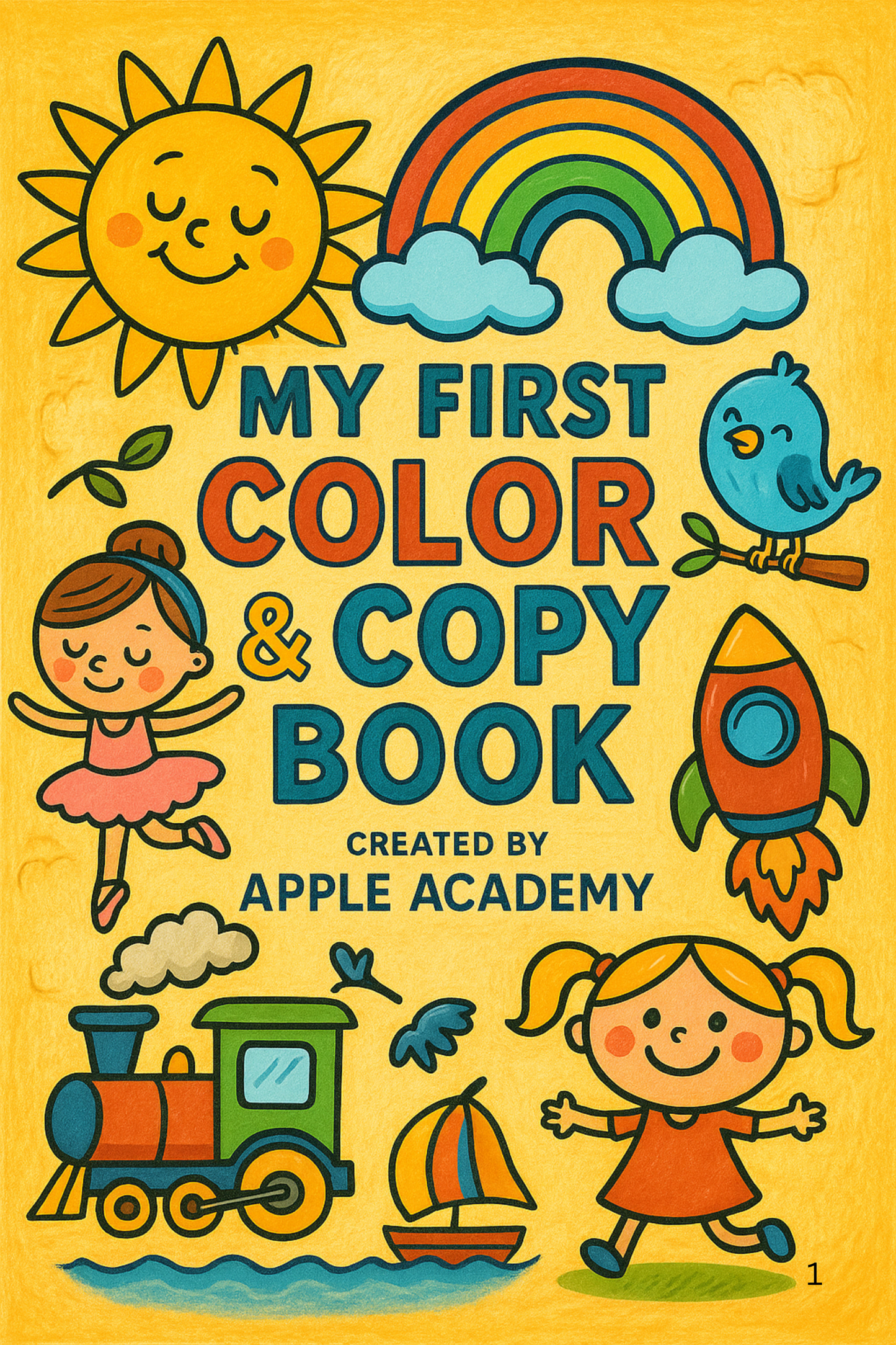 ποΈ My First Color and Copy Book β Fun Learning for Kids! β¨