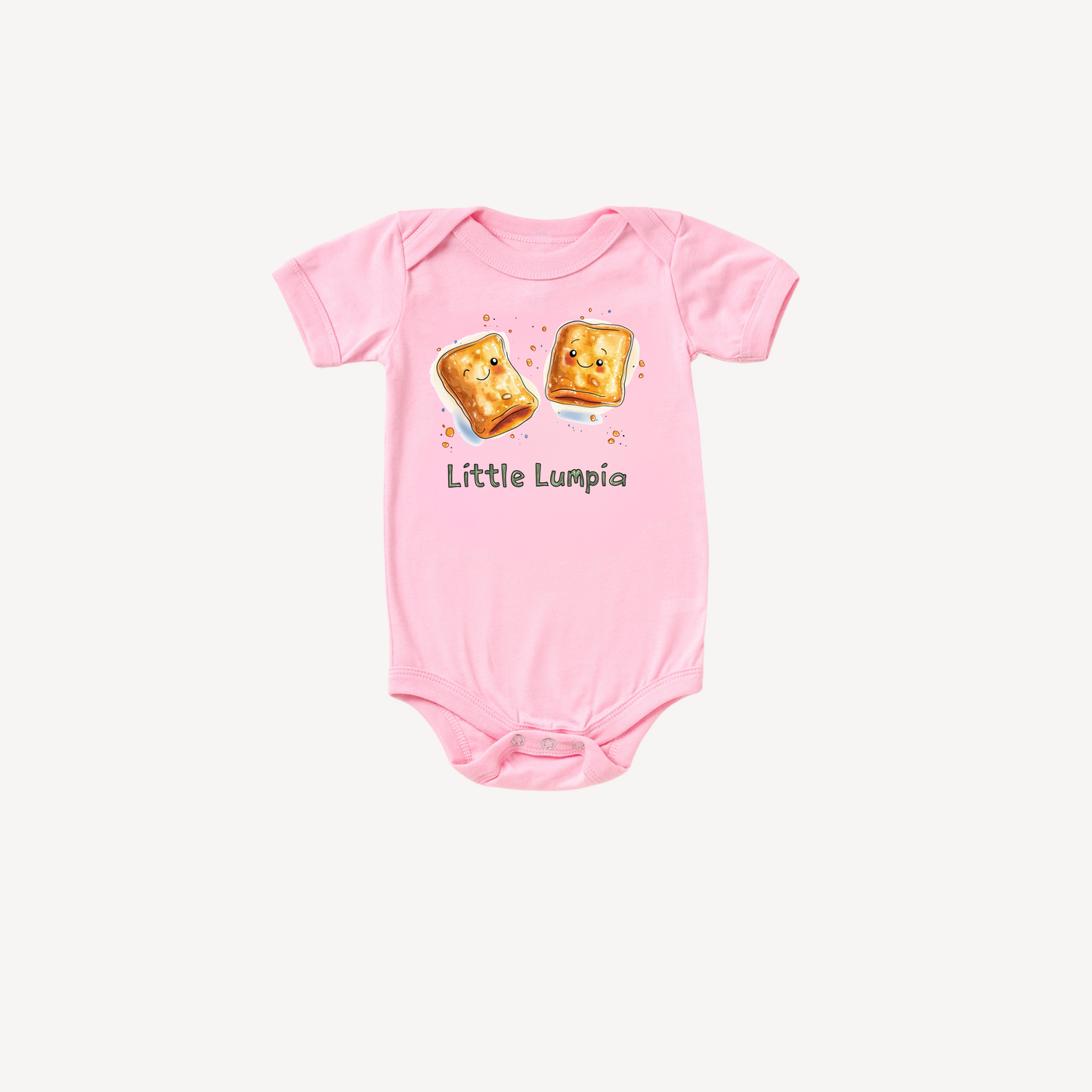 Little Lumpia – Funny Filipino Food Baby Bodysuit