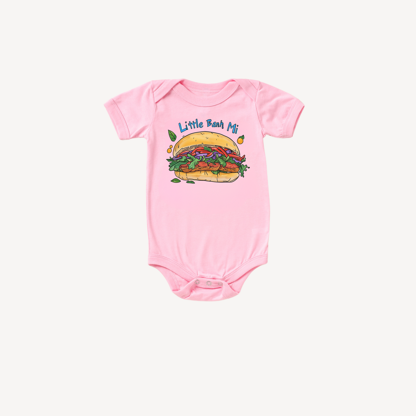 Little Banh Mi Baby Bodysuit – Vietnamese Sandwich Baby Outfit