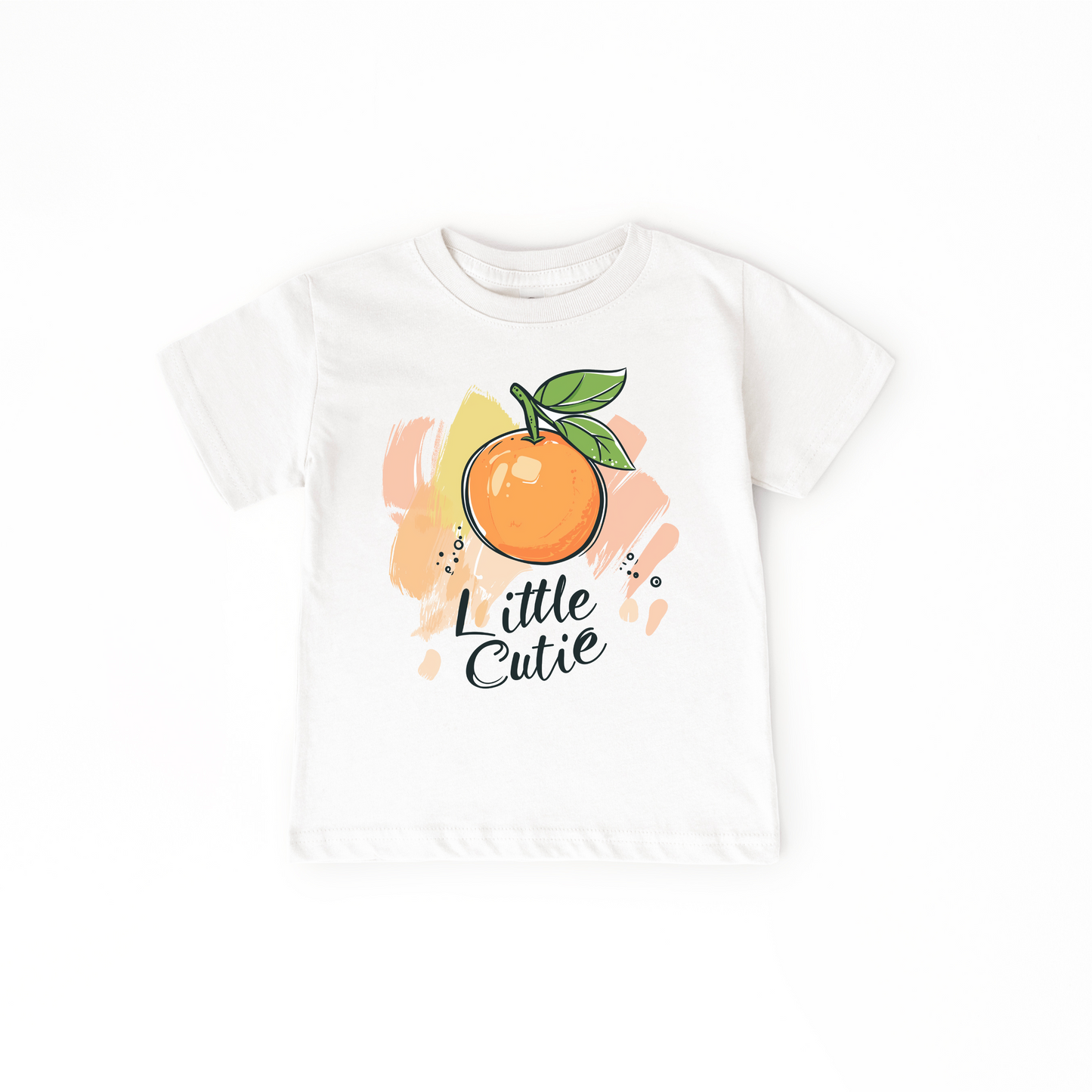 Little Cutie – Orange Baby Bodysuit