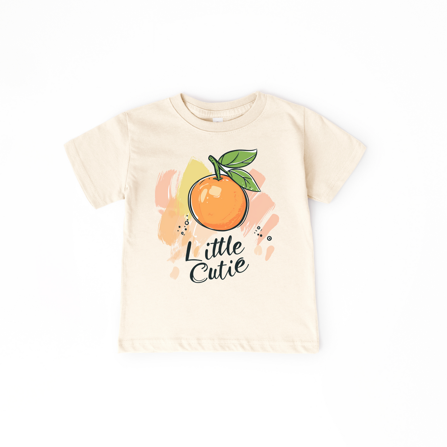 Little Cutie – Orange Baby Bodysuit