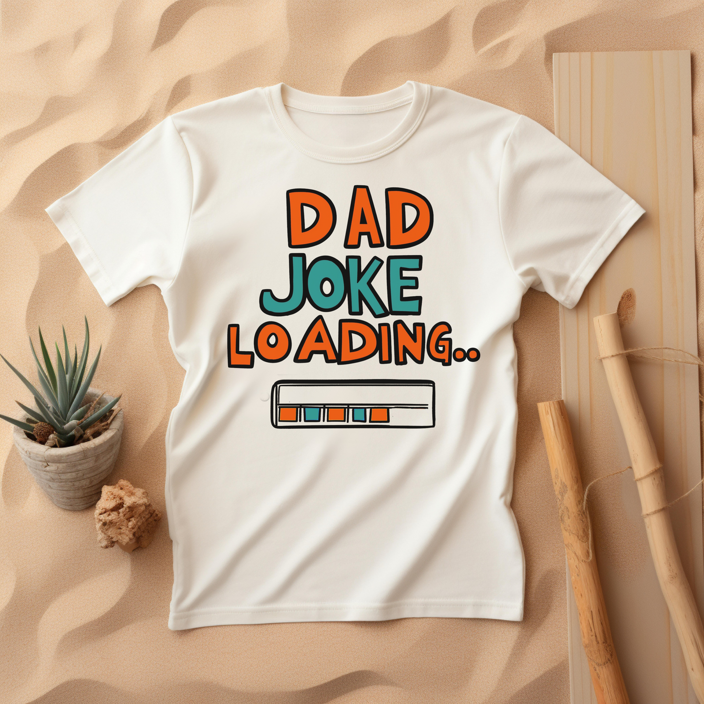 Dad Joke Loading… T-Shirt – Funny Father’s Day Gift Tee