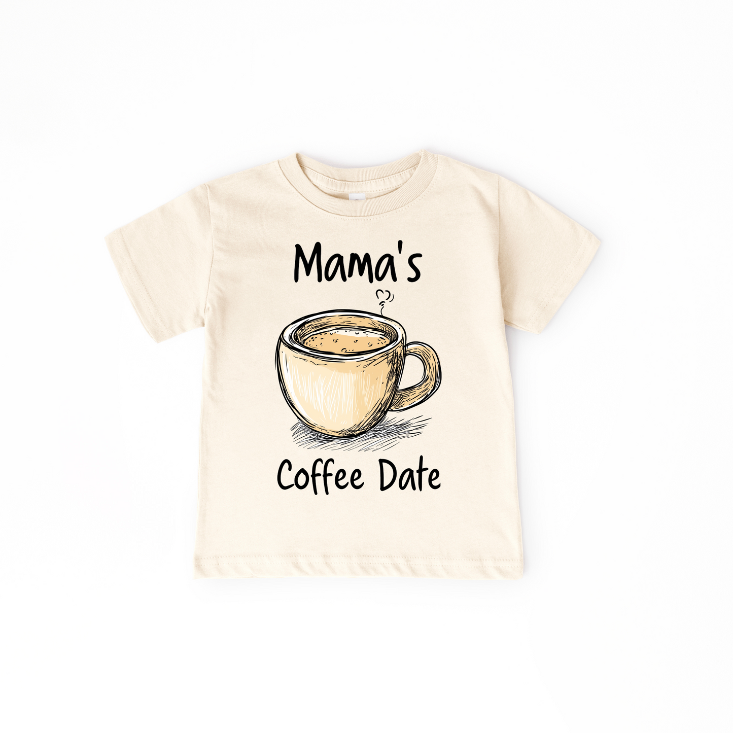 Mama’s Coffee Date – Cute Baby Bodysuit for Coffee Lovers