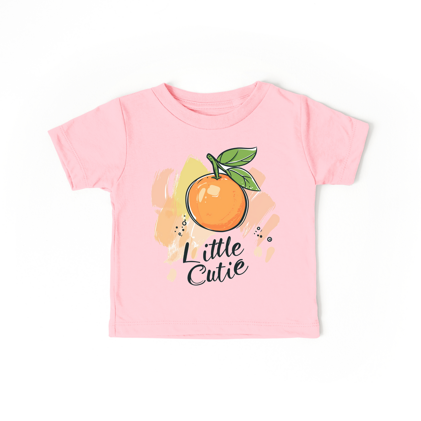Little Cutie – Orange Baby Bodysuit