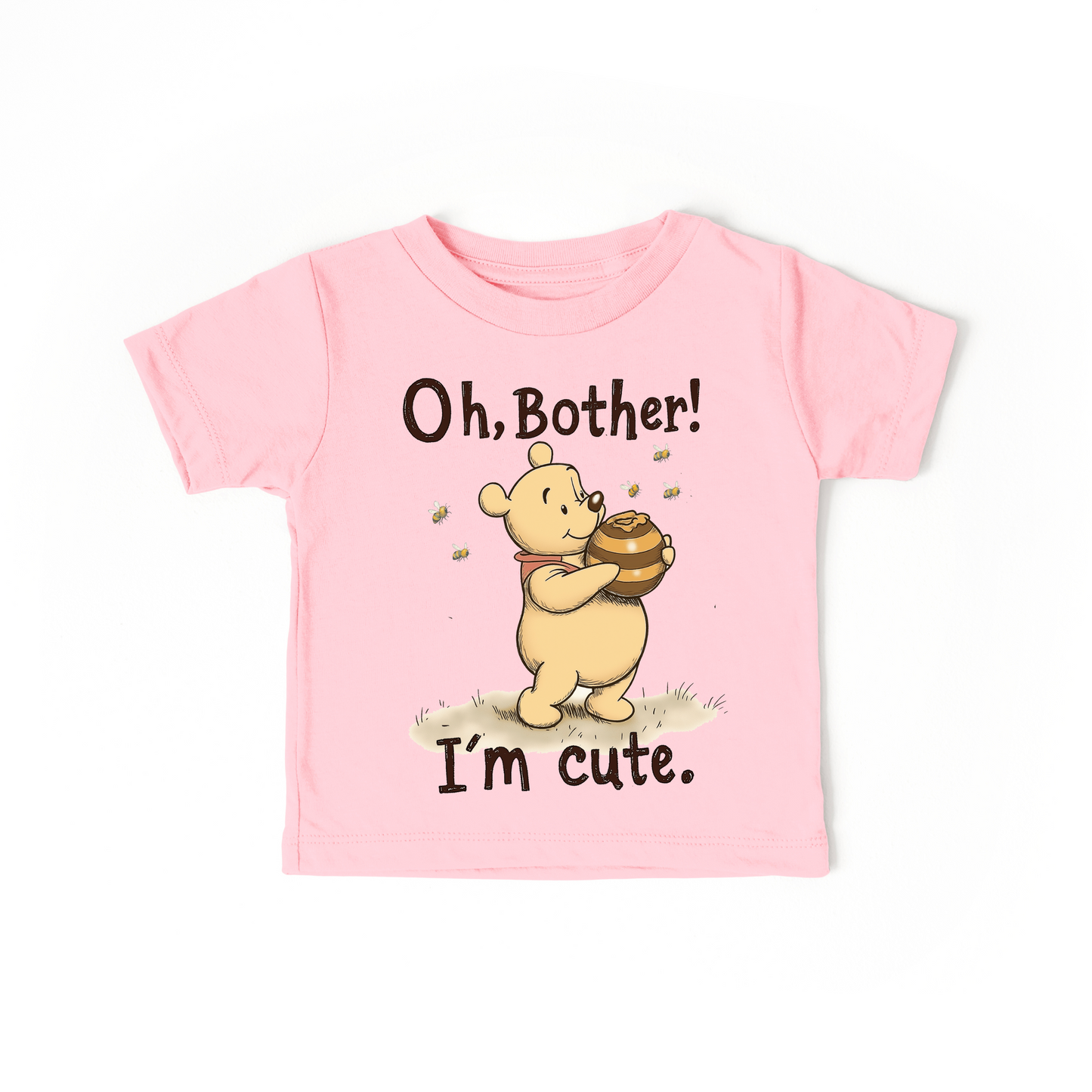 Oh Bother I’m Cute Baby Bodysuit – Classic Bear Honey Jar Outfit