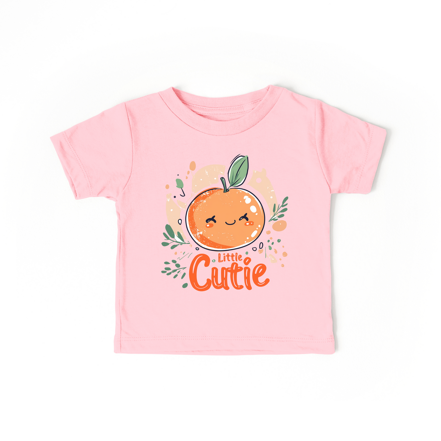 Little Cutie – Orange Baby Bodysuit