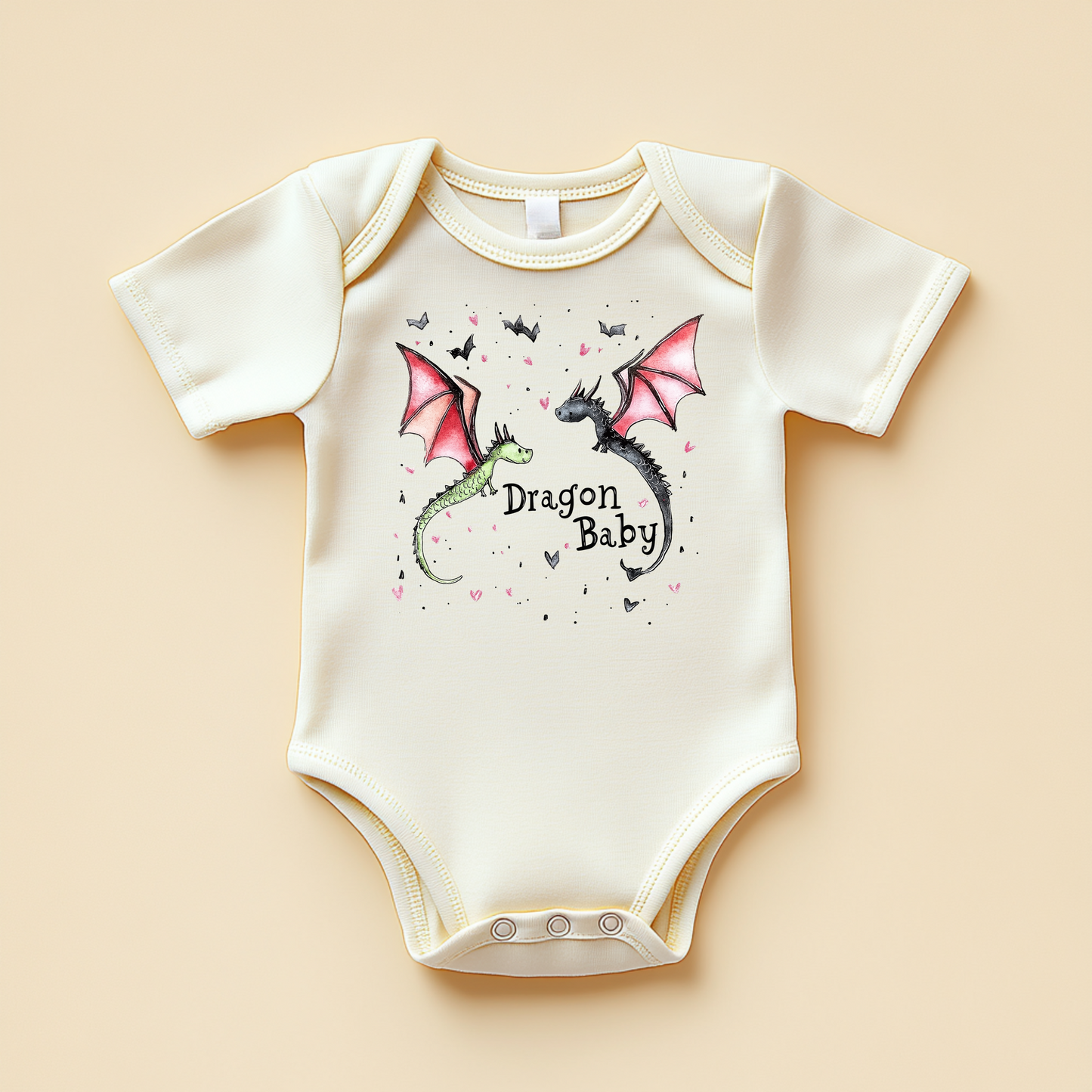Cutest Dragon of All – Fantasy Baby Bodysuit