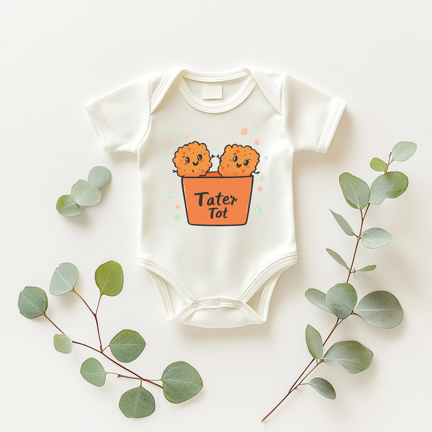 Tater Tot – Cute Foodie Baby Bodysuit