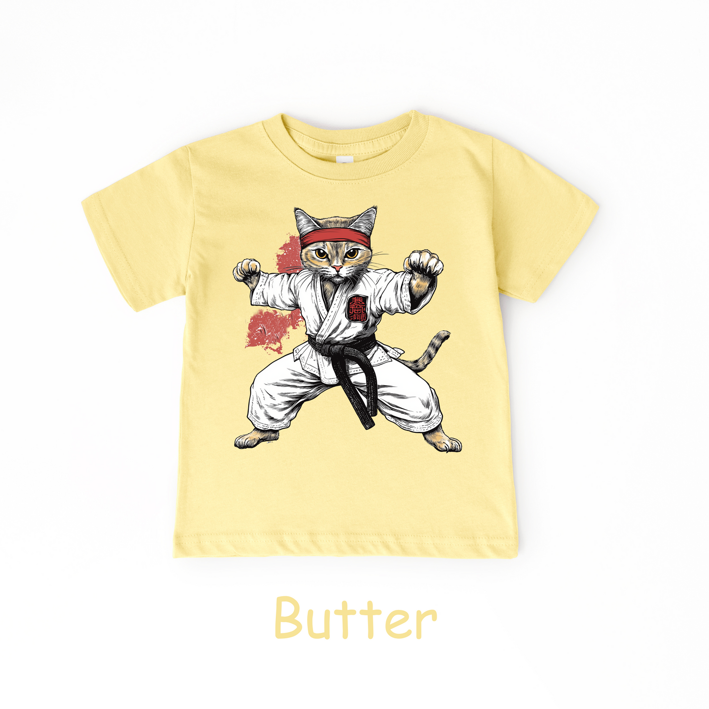 Karate Cat Kids T-Shirt – Martial Arts Tee