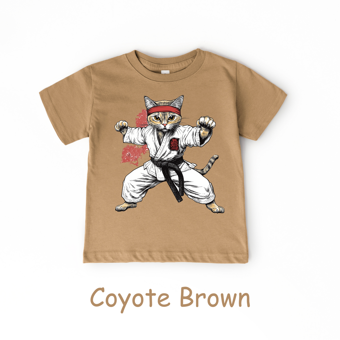 Karate Cat Kids T-Shirt – Martial Arts Tee