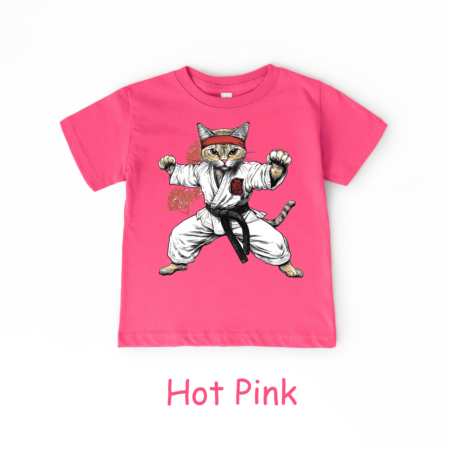 Karate Cat Kids T-Shirt – Martial Arts Tee