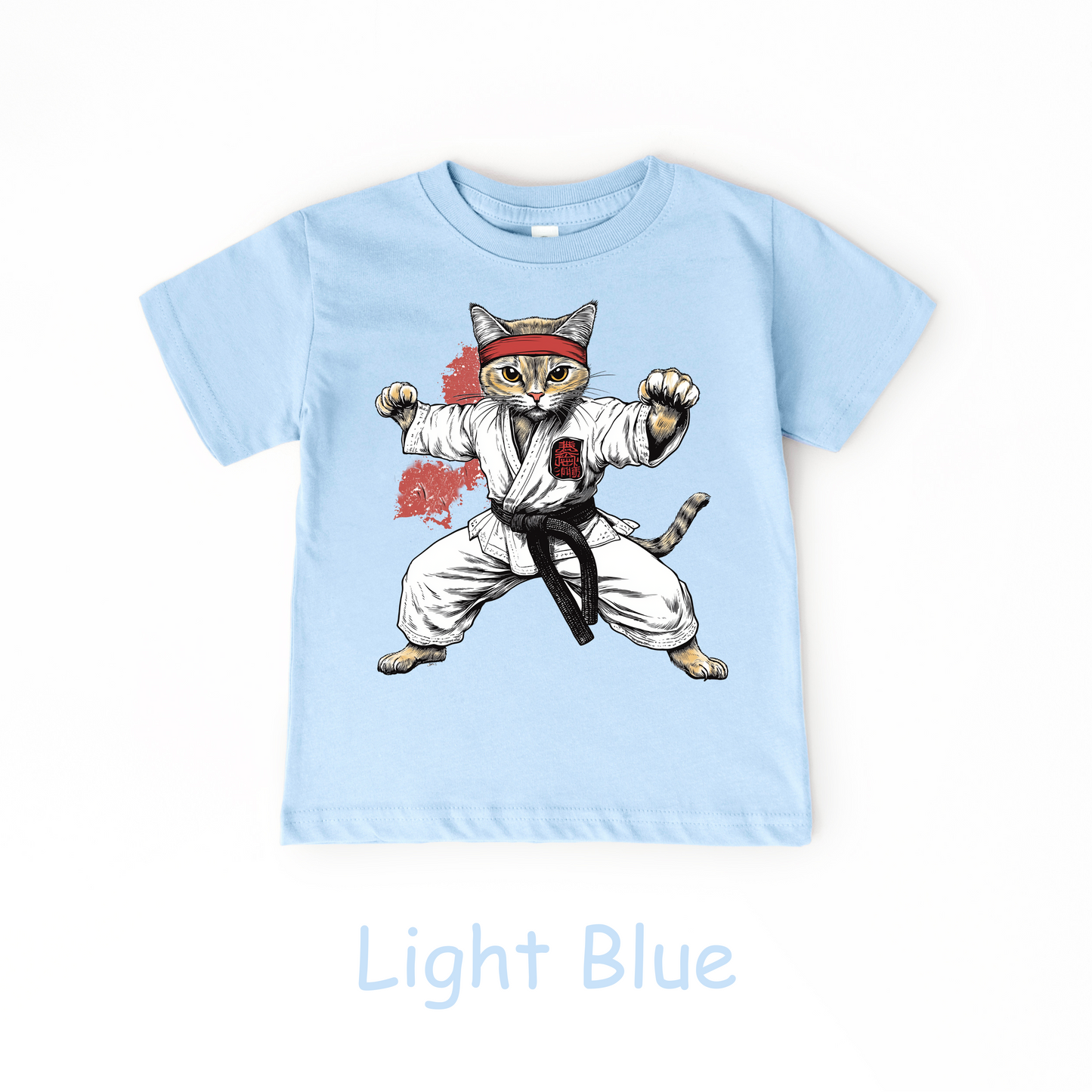 Karate Cat Kids T-Shirt – Martial Arts Tee