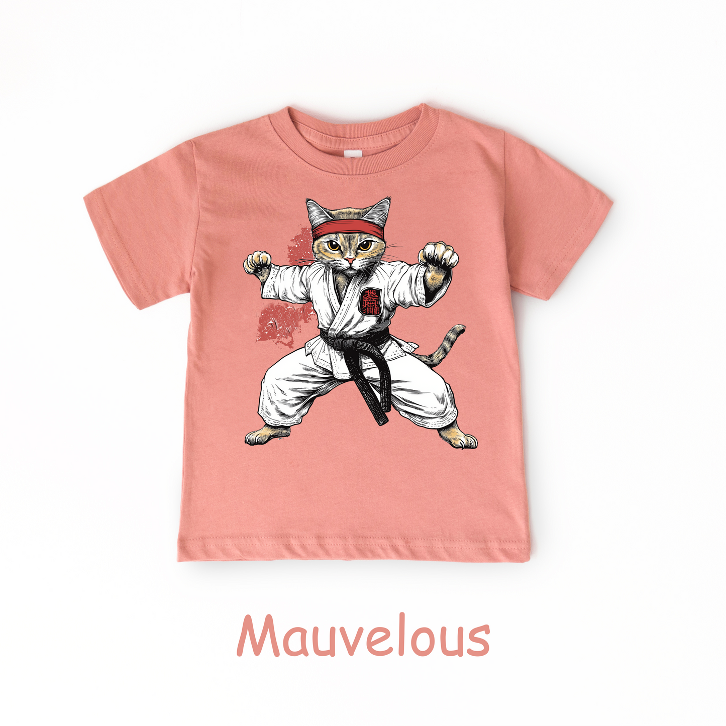 Karate Cat Kids T-Shirt – Martial Arts Toddler Tee