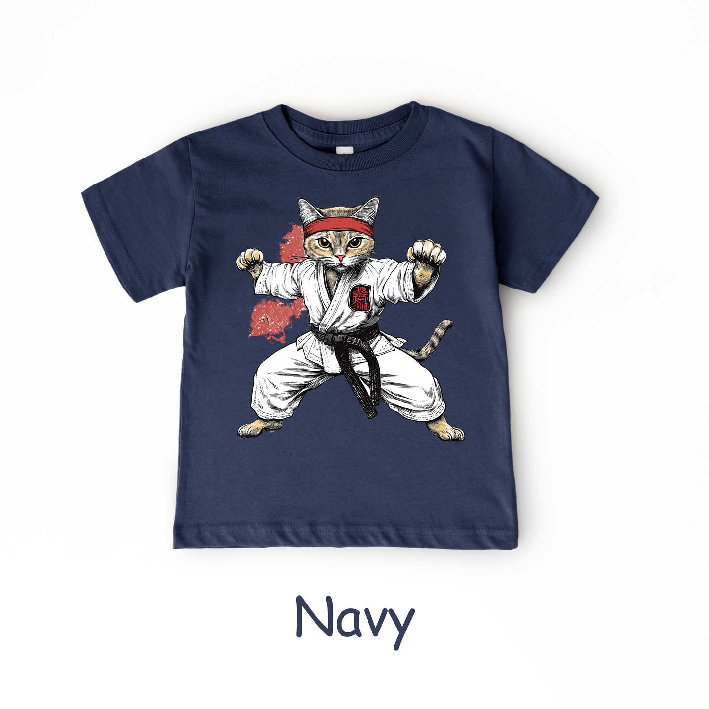 Karate Cat Kids T-Shirt – Martial Arts Tee