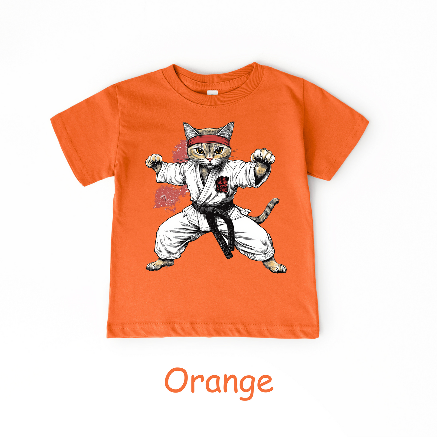 Karate Cat Kids T-Shirt – Martial Arts Tee