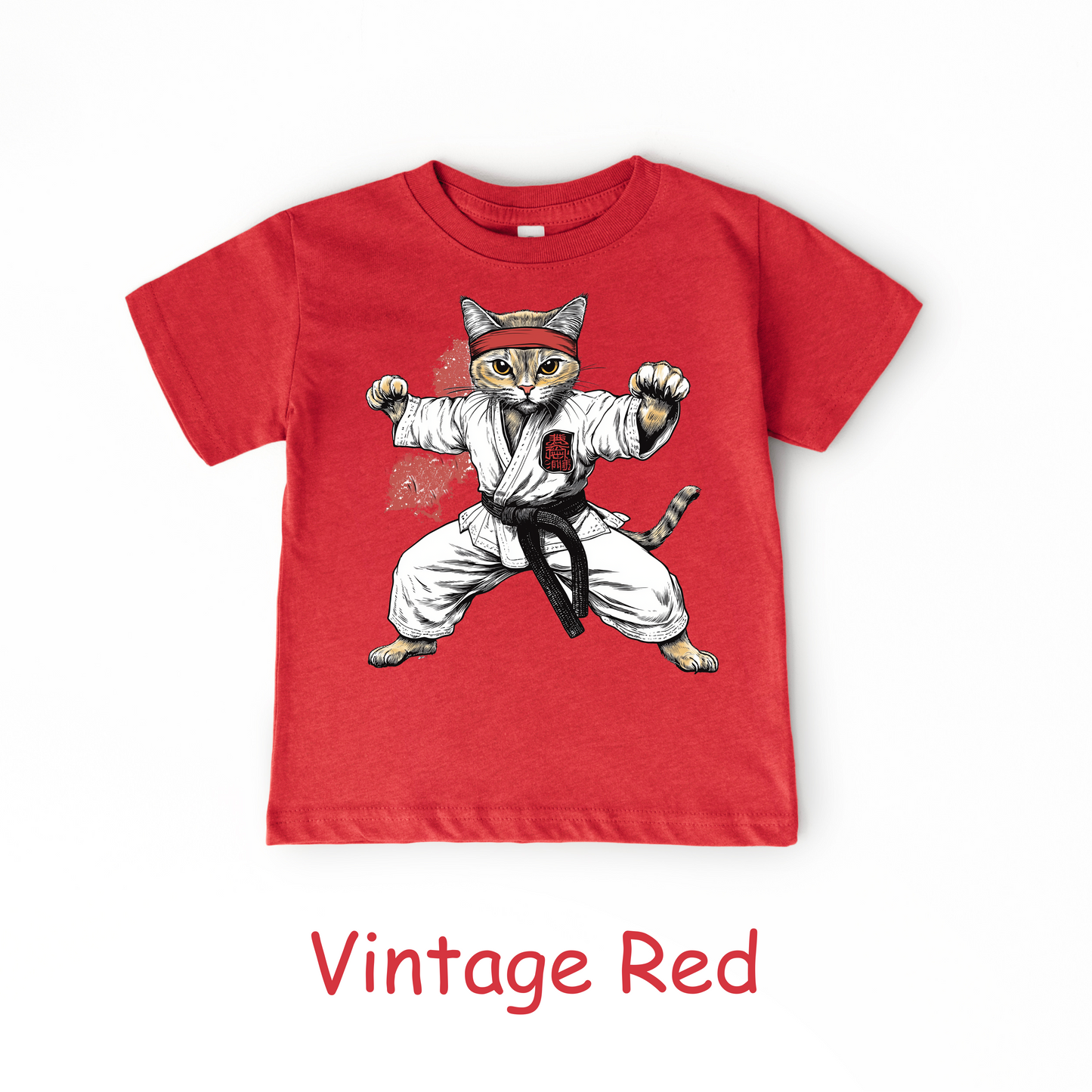 Karate Cat Kids T-Shirt – Martial Arts Tee