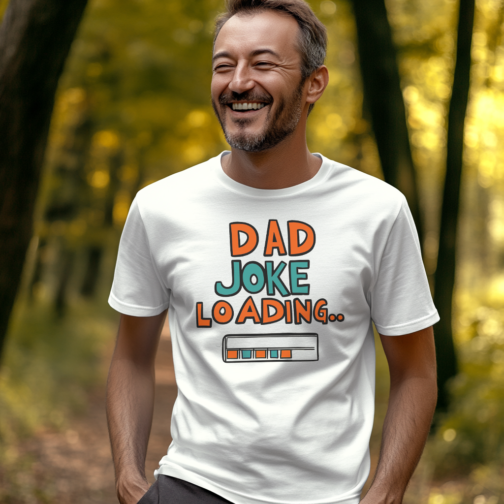 Dad Joke Loading… T-Shirt – Funny Father’s Day Gift Tee