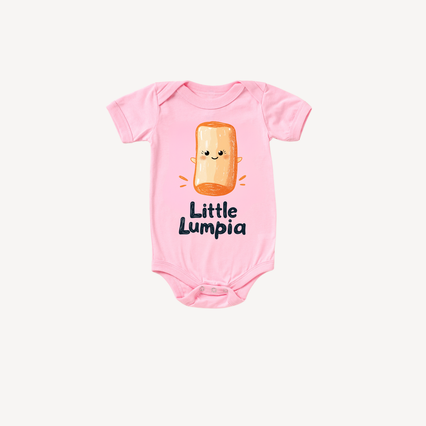 Little Lumpia – Funny Filipino Food Baby Bodysuit