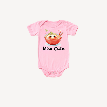 Miso Cute Baby Bodysuit – Kawaii Ramen Bowl Baby Outfit