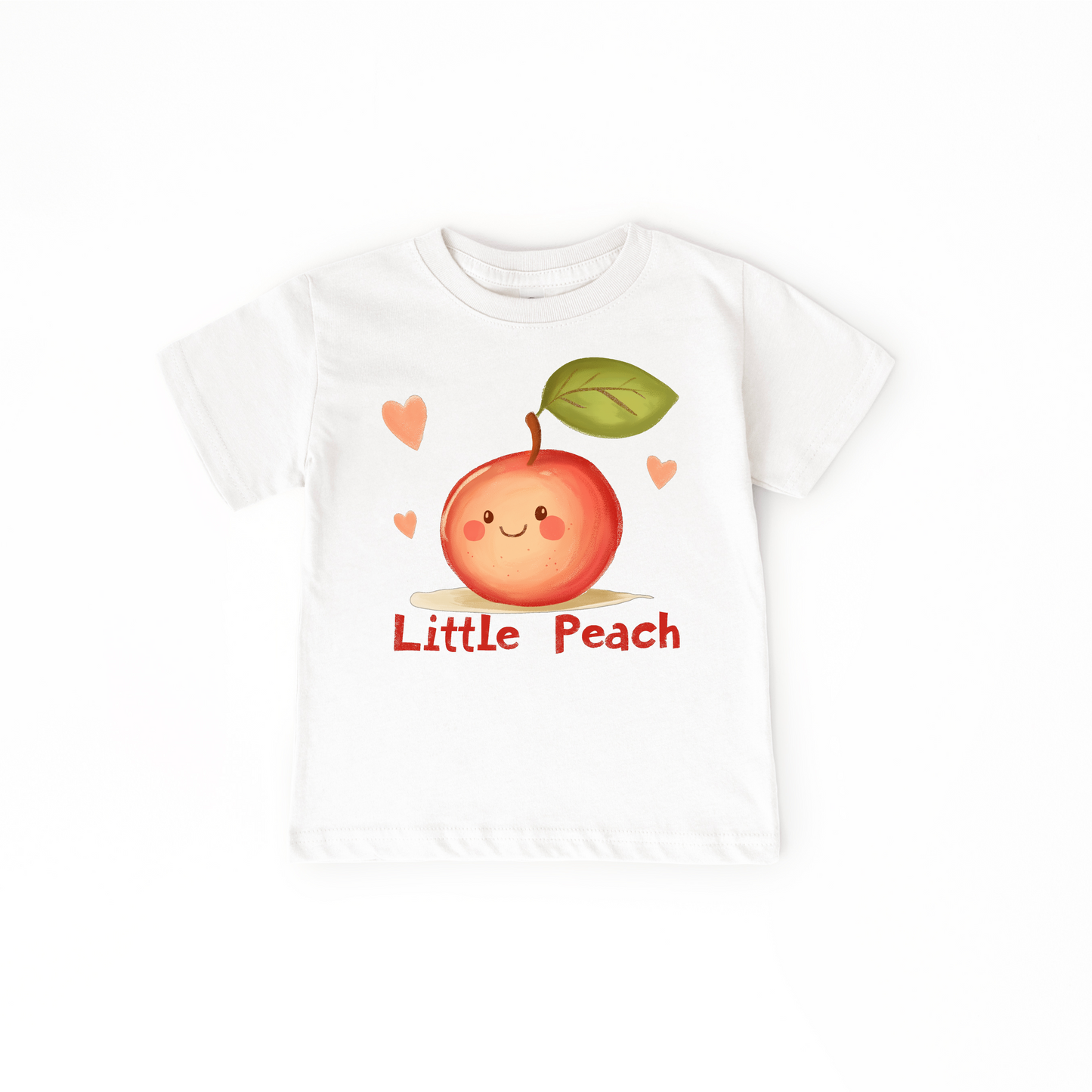 Little Peach Baby Bodysuit – Cute Organic Fruit Outfit