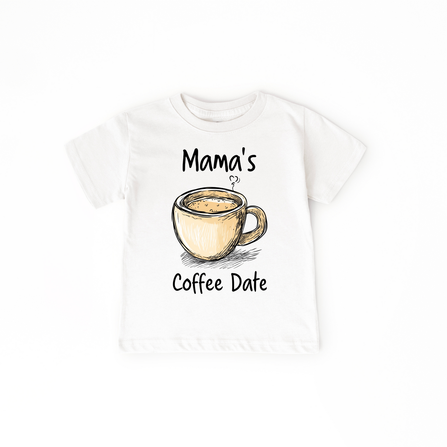 Mama’s Coffee Date – Cute Baby Bodysuit for Coffee Lovers