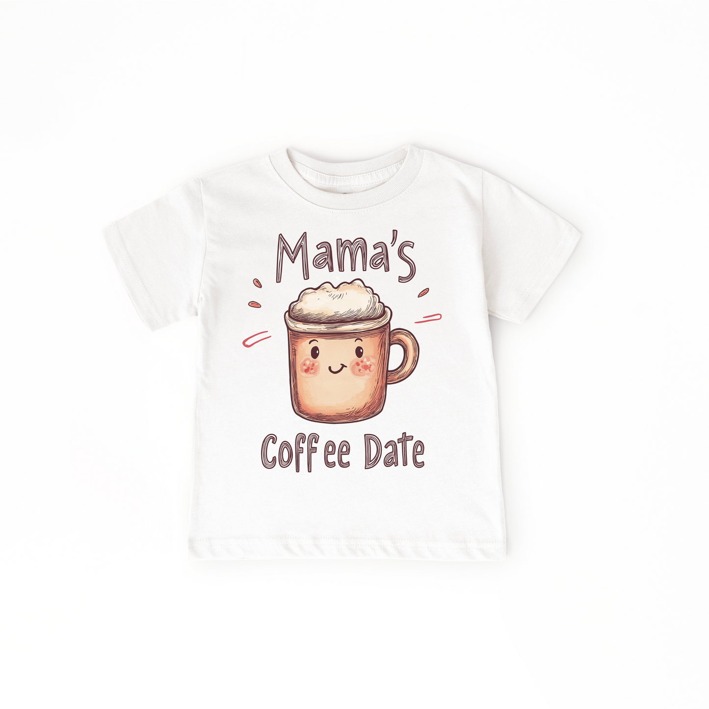Mama’s Coffee Date – Cute Baby Bodysuit for Coffee Lovers