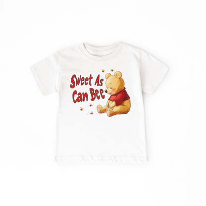 Sweet As Can Bee Baby Bodysuit – Cute Bear & Bumblebee Outfit