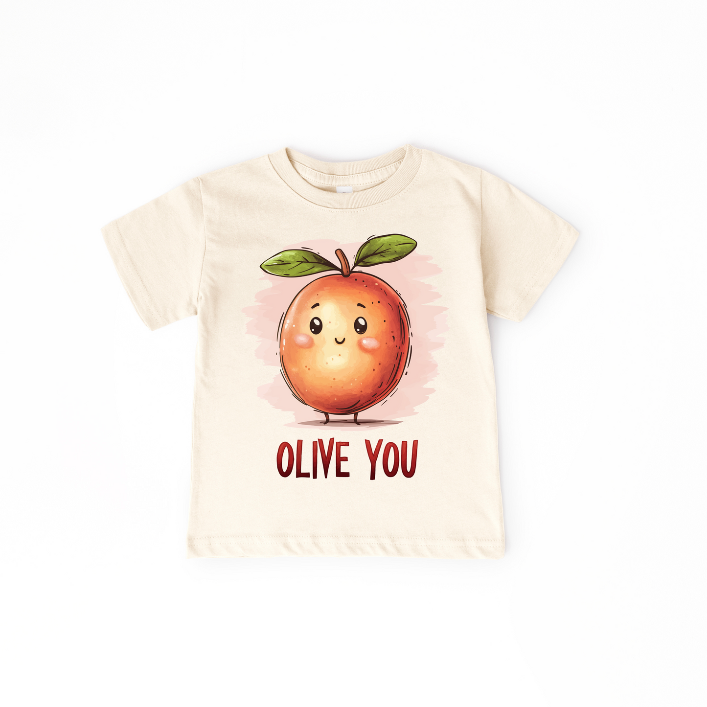 Olive You Baby Bodysuit – Funny Organic Baby Shower Gift