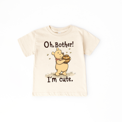 Oh Bother I’m Cute Baby Bodysuit – Classic Bear Honey Jar Outfit