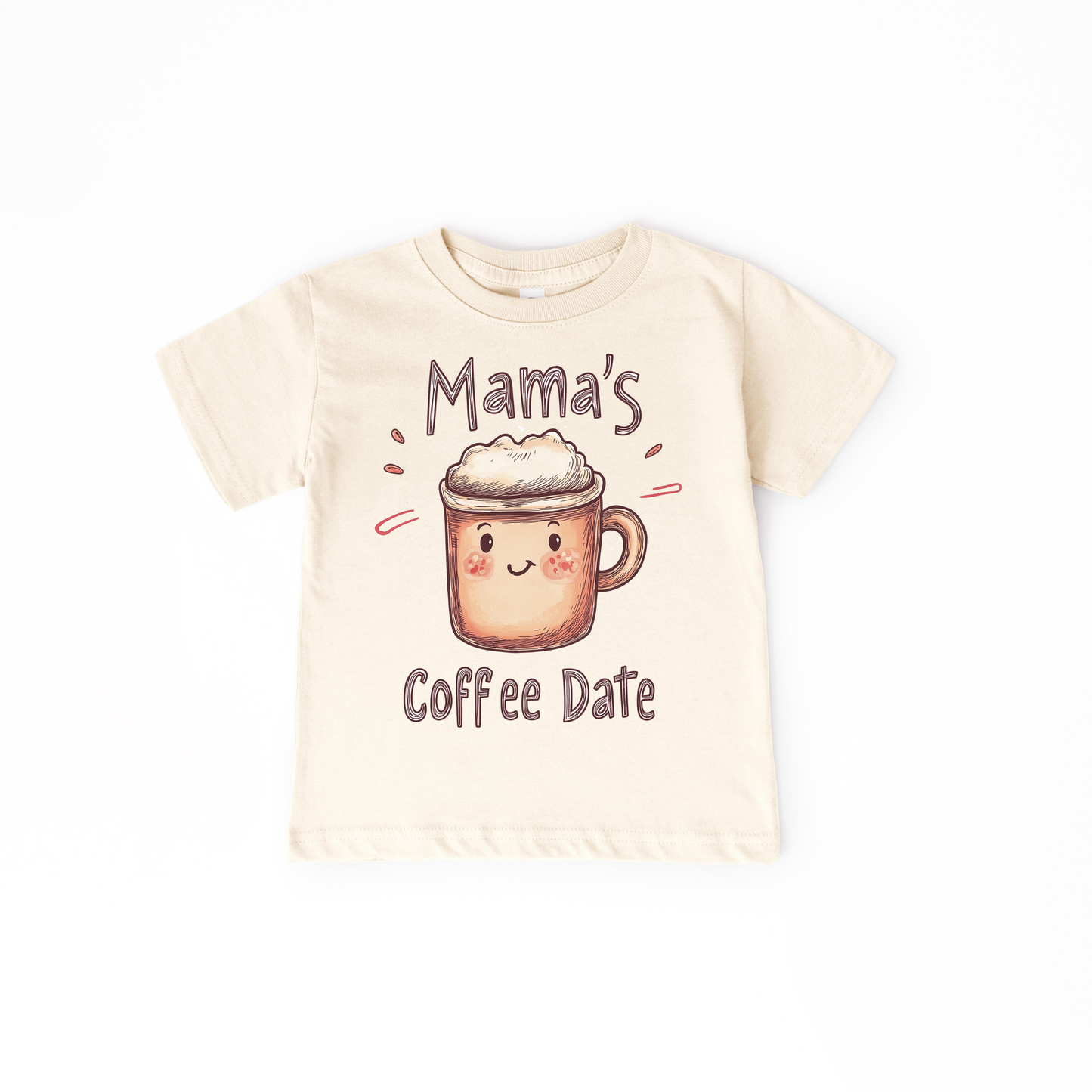 Mama’s Coffee Date – Cute Baby Bodysuit for Coffee Lovers