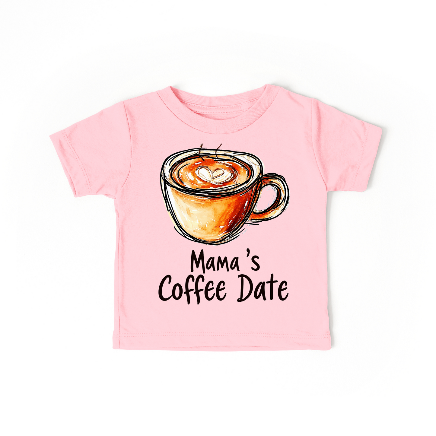 Mama’s Coffee Date – Cute Baby Bodysuit for Coffee Lovers