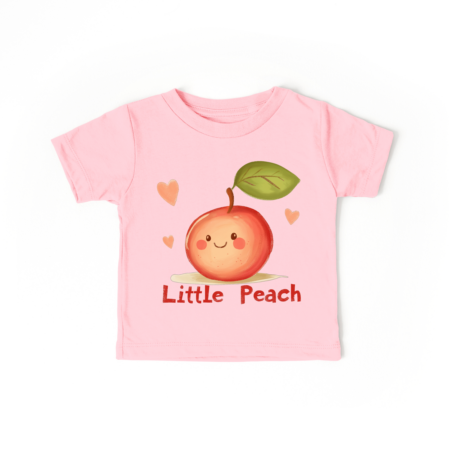 Little Peach Baby Bodysuit – Cute Organic Fruit Outfit