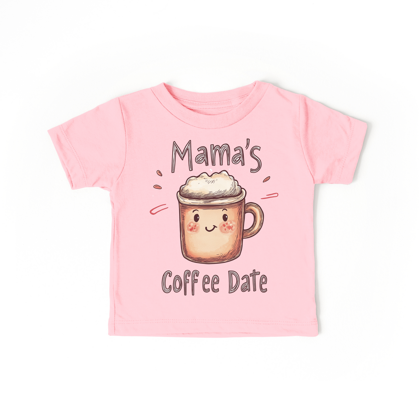 Mama’s Coffee Date – Cute Baby Bodysuit for Coffee Lovers