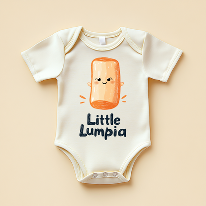 Little Lumpia – Funny Filipino Food Baby Bodysuit