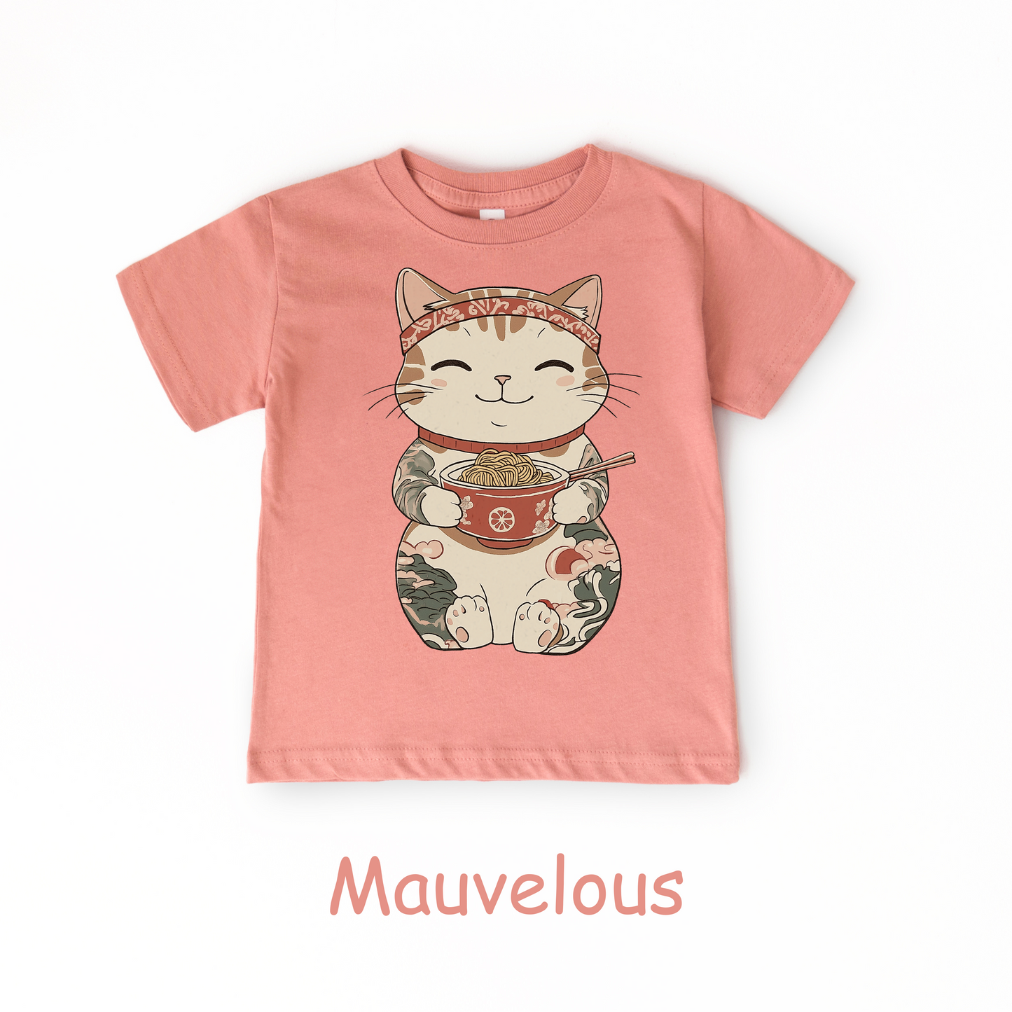 Lucky Ramen Cat T-Shirt – Kids Tee