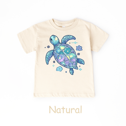 Mystical Sea Turtle Kids T-Shirt – Ocean Animal Graphic Tee