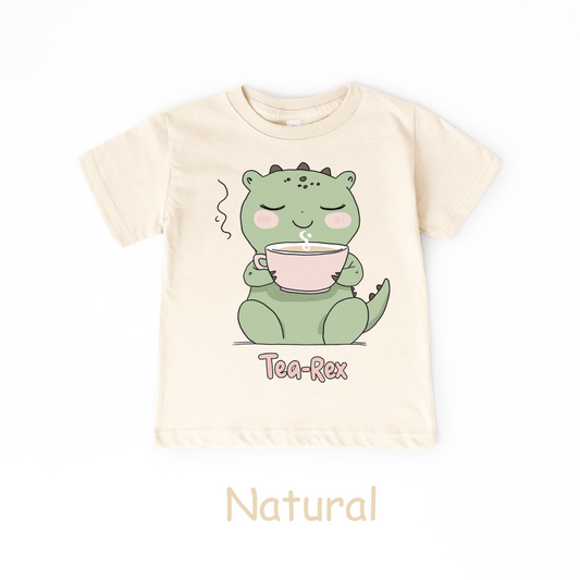 Cute Tea-Rex Toddler Shirt