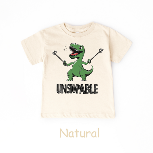 Unstoppable Dinosaur Toddler T-Shirt