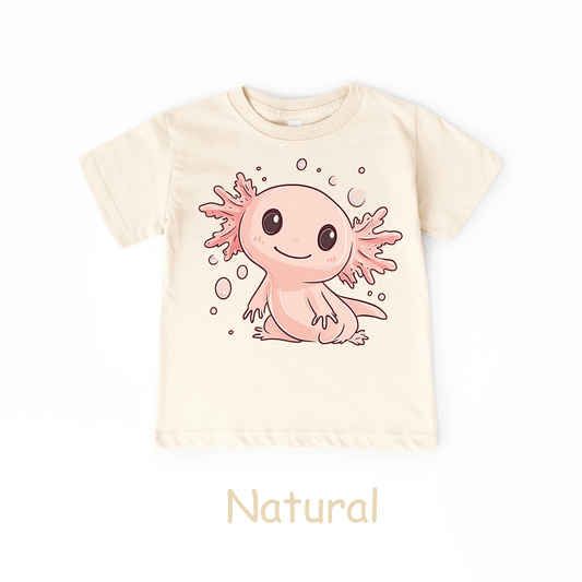Cute Axolotl Kids T-Shirt