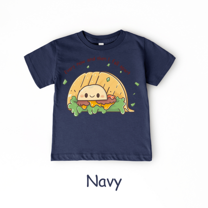 Every Now and Then I Fall Apart Kids T-Shirt – Funny Taco Pun Tee