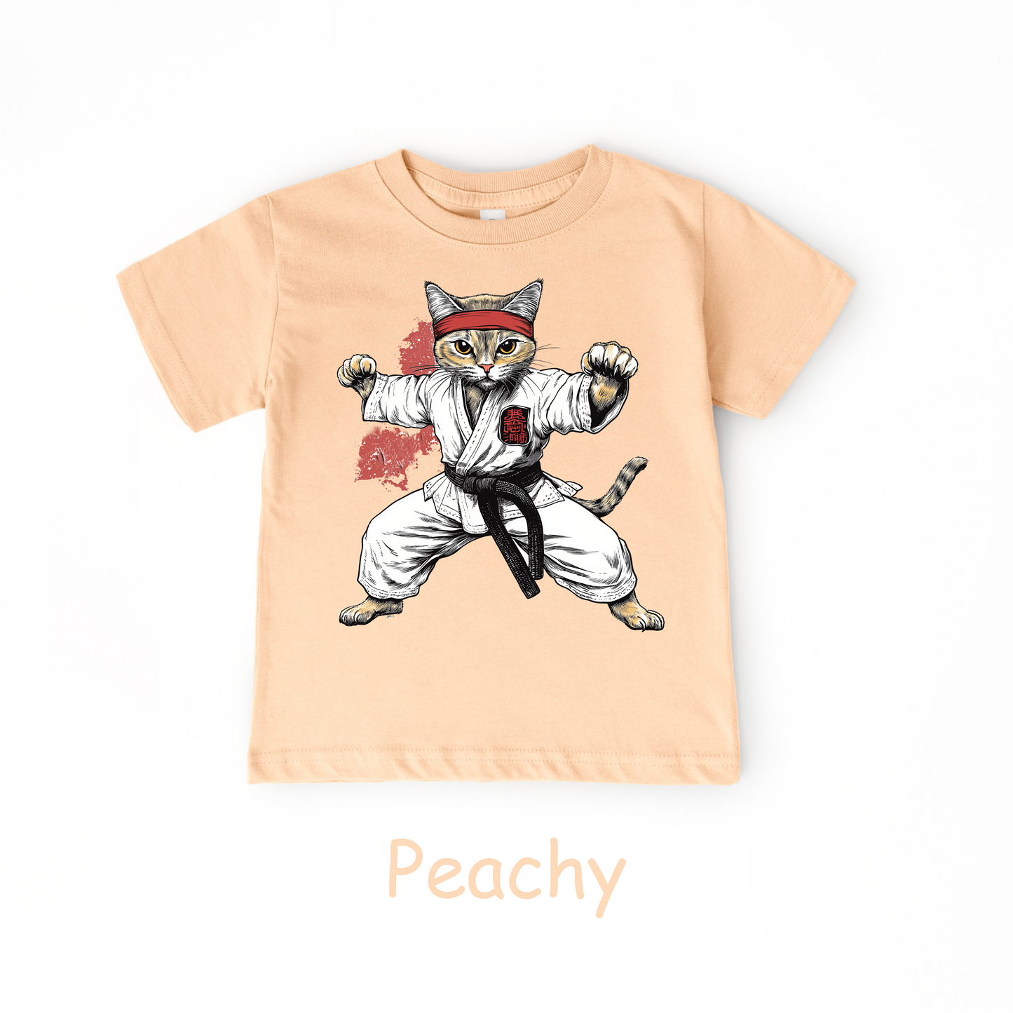 Karate Cat Kids T-Shirt – Martial Arts Tee