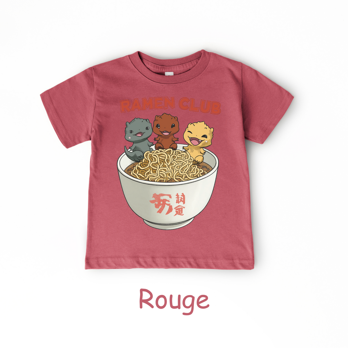 Ramen Club Kids T-Shirt – Cute Otters in a Noodle Bowl Tee