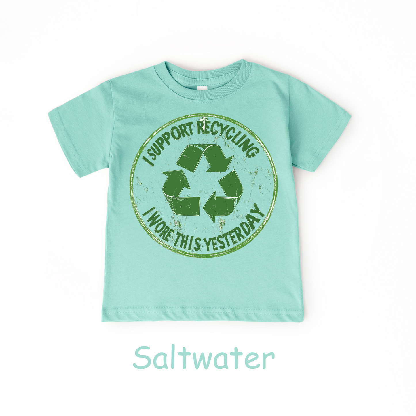 Recycling Funny Toddler Tee – “I Wore This Yesterday” Shirt
