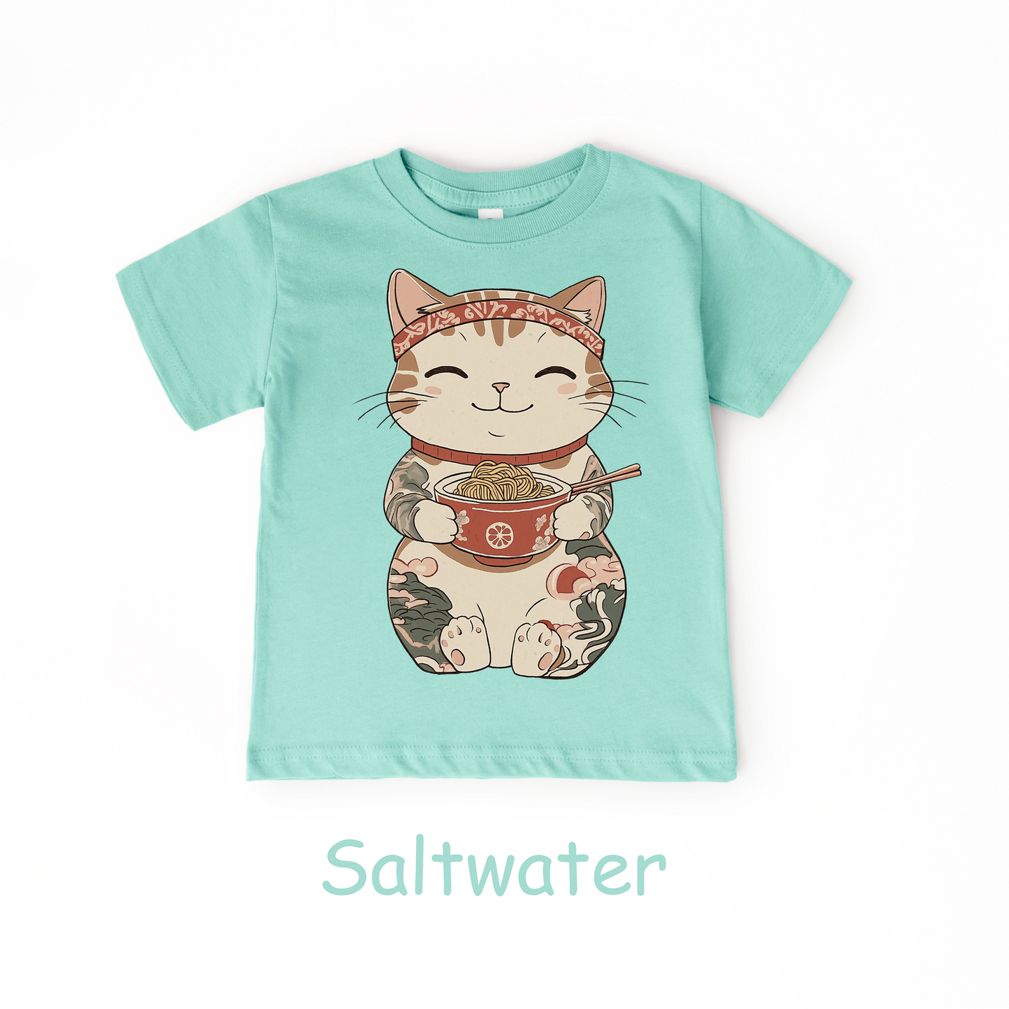 Lucky Ramen Cat T-Shirt – Kids Tee