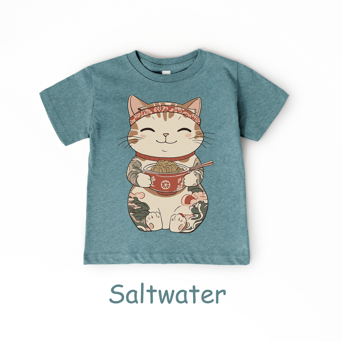 Lucky Ramen Cat T-Shirt – Kids Tee